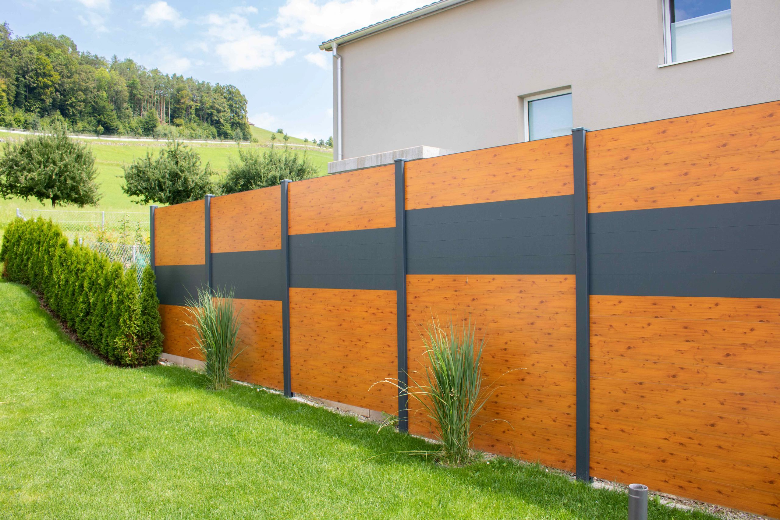 Sichtschutz geschlossen